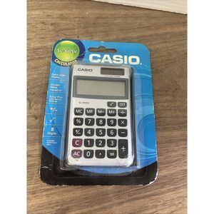 Casio SL-300SV Solar Powered Standard Function Calculator With Case Pocket‎